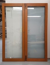 Wooden Timber Oak French Doors