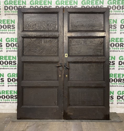Oak double french doors solid - french,