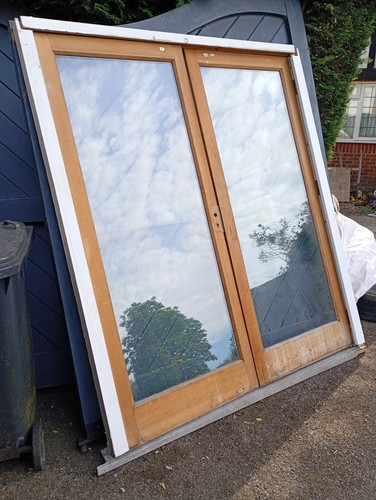 French doors frame - in, double