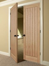Internal oak  french doors