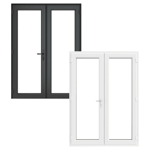 Pvc french patio door - pvc,