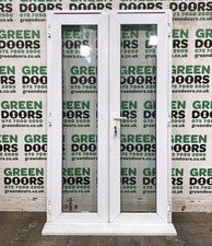 UPVC FRENCH DOORS USED WHITE