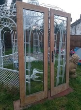 Pair of Oak Doors French Doors