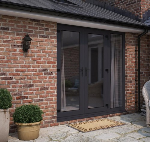 1200mm anthracite grey - anthracite, upvc
