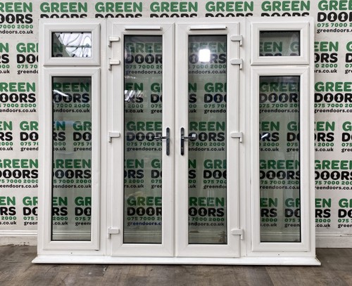 Upvc white french - french, doors