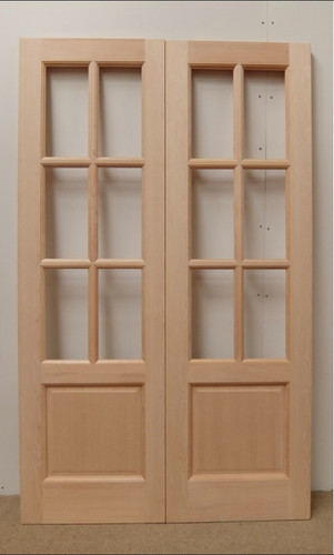 French door pair external - french,